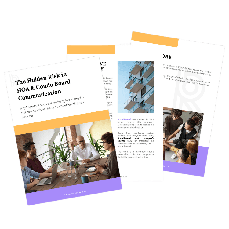 Preview of The Hidden Risk in HOA and Condo Board Communication